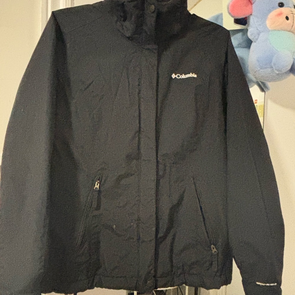 Columbia Dark Jacket with Logo warm
